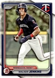 2024 Bowman Draft Base Set Walker Jenkins #BD-166 card