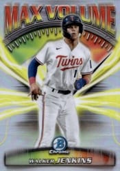 2025 Bowman Chrome Max Volume Walker Jenkins #MV-4 card