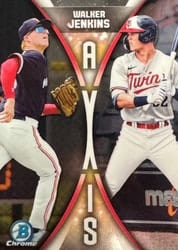 2025 Bowman Draft Axis Walker Jenkins #A-14 card