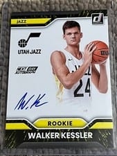 2022-23 Donruss Next Day Autographs Walker Kessler #ND-WKJ card