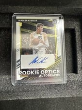 2022-23 Donruss Optic Rookie Dominators Signatures Walker Kessler #RDS-WKK card
