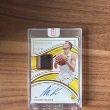 2022 Panini Immaculate Walker Kessler #138 card
