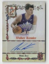 2025-26 Topps Signature Class Manuscripts Walker Kessler #MS-WK card