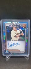 2024 Bowman Sapphire Edition Autographs Walker Martin #BSPA-WM card