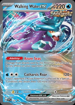Scarlet & Violet Black Star Promos Walking Wake ex #127 card