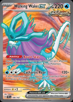 2024 Temporal Forces Walking Wake ex #189 card