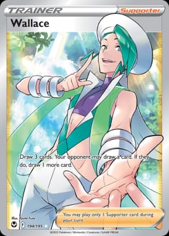 2022 Silver Tempest Wallace #194 card