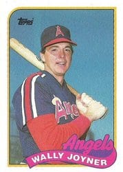 1989 Topps Base Set Wally Joyner #270 card