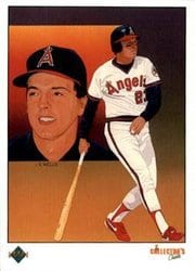 1989 Upper Deck Base Set Wally Joyner #668 card