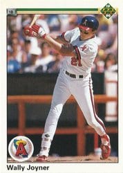 1990 Upper Deck Base Set Wally Joyner #693 card