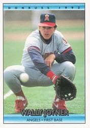 1992 Donruss Base Set Wally Joyner #333 card