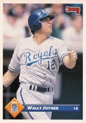 1993 Donruss Base Set Wally Joyner #129 card