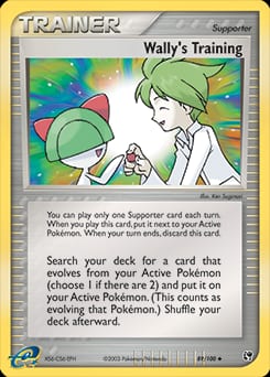 Sandstorm Wally's Training #89 card