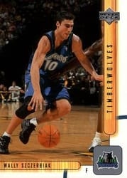 2001-02 Upper Deck Base Set Wally Szczerbiak #101 card