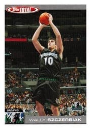 2004-05 Topps Total Base Set Wally Szczerbiak #198 card