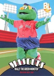2024 Topps Big League Mascots Wally the Green Monster #M-5 card
