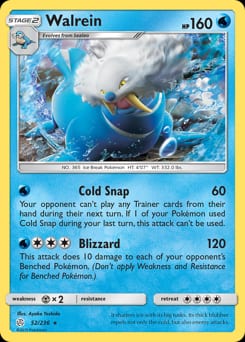 Cosmic Eclipse Walrein #52 card