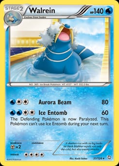 Dragons Exalted Walrein #31 card