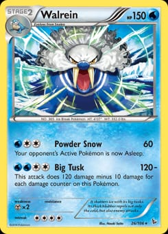 2014 Flashfire Walrein #26 card