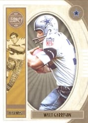 2019 Panini Legacy Base Set Walt Garrison #132 card