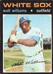 1971 Topps Base Set Walt Williams #555 card