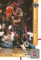 2001-02 Upper Deck Base Set Walt Williams #60 card