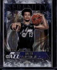 2025-26 Topps Chrome Serenity Walter Clayton Jr. #SY-14 card