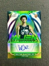 2025-26 Topps Cosmic Chrome Alien Autographs Walter Clayton Jr. #AA-WC card