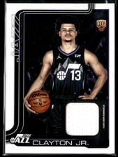 2025-26 Topps Flagship Real One Relics Walter Clayton Jr. #FRO-WC card