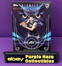 2025-26 Topps Midnight Night Owls Walter Clayton Jr. #NO-24 card