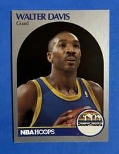 1990-91 Hoops Base Set Walter Davis #93 card