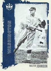 2021 Panini Diamond Kings Base Set Walter Johnson #14 card