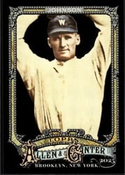2025 Topps Allen & Ginter X Base Set Walter Johnson #332 card