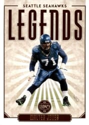 2020 Panini Legacy Base Set Walter Jones #135 card