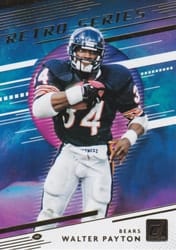 2020 Donruss Retro Series Walter Payton #RS-WP card