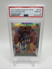 2020 Panini Donruss Optic Downtown Walter Payton #DT-28 card