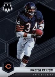 2021 Panini Mosaic Base Set Walter Payton #42 card