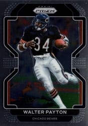 2021 Panini Prizm Base Set Walter Payton #165 card