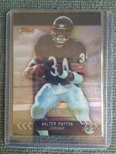 2024 Finest For the Record Walter Payton #FTR-6 card