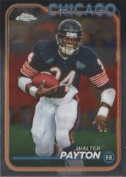 2024 Topps Chrome Base Set Walter Payton #23 card