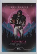 2024 Topps Midnight Nightball Walter Payton #NB-25 card
