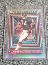 2024 Topps Midnight Star Studded Walter Payton #SS-27 card