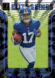 2022 Donruss Elite Series Rookies Wan'Dale Robinson #ESR-18 card