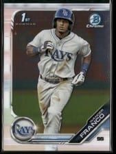 2019 Bowman Chrome Prospects Wander Franco #BCP-100 card