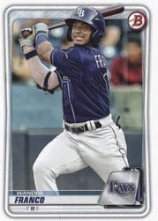 2020 Bowman Prospects Wander Franco #BP-1 card