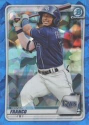 2020 Bowman Sapphire Edition Base Set Wander Franco #BCP-1 card