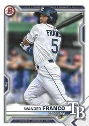 2021 Bowman Prospects Wander Franco #BP-57