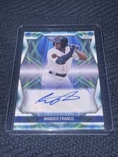 2021 Topps Pro Debut Future Cornerstones Autographs Wander Franco #FC-WF card