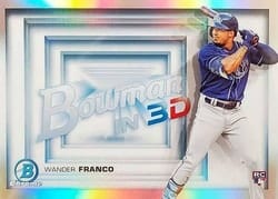 2022 Bowman 3D Wander Franco #B3D-1 card