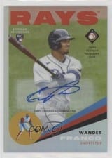 2022 Bowman Chrome Ascensions Autographs Wander Franco #BA-5 card